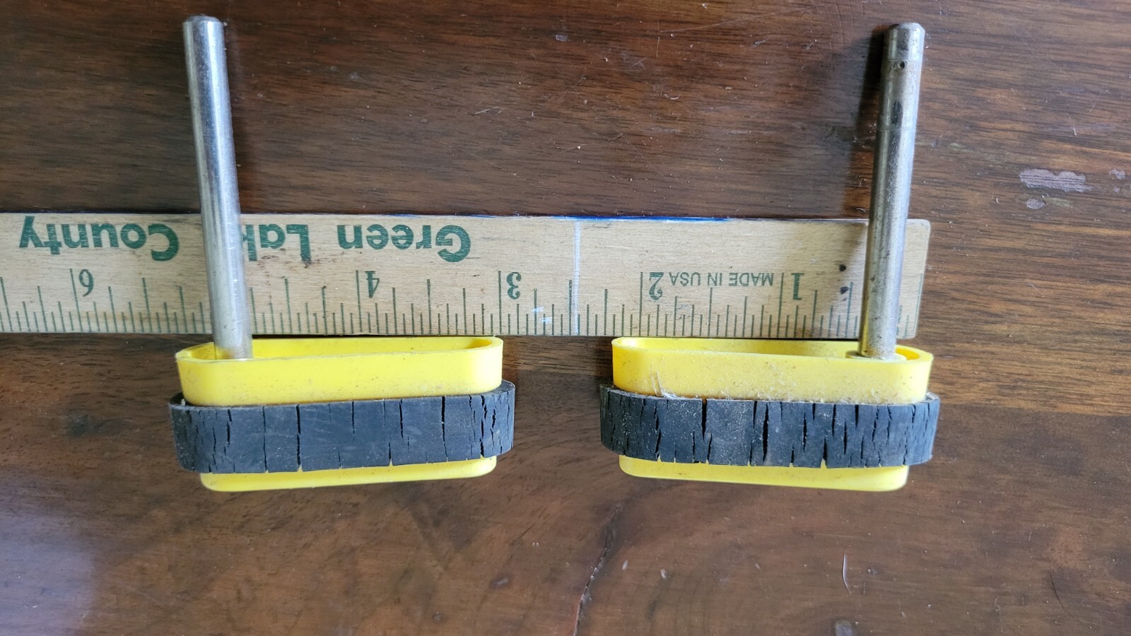 Pinball Machine Yellow Mechanical Flippers Set of 2