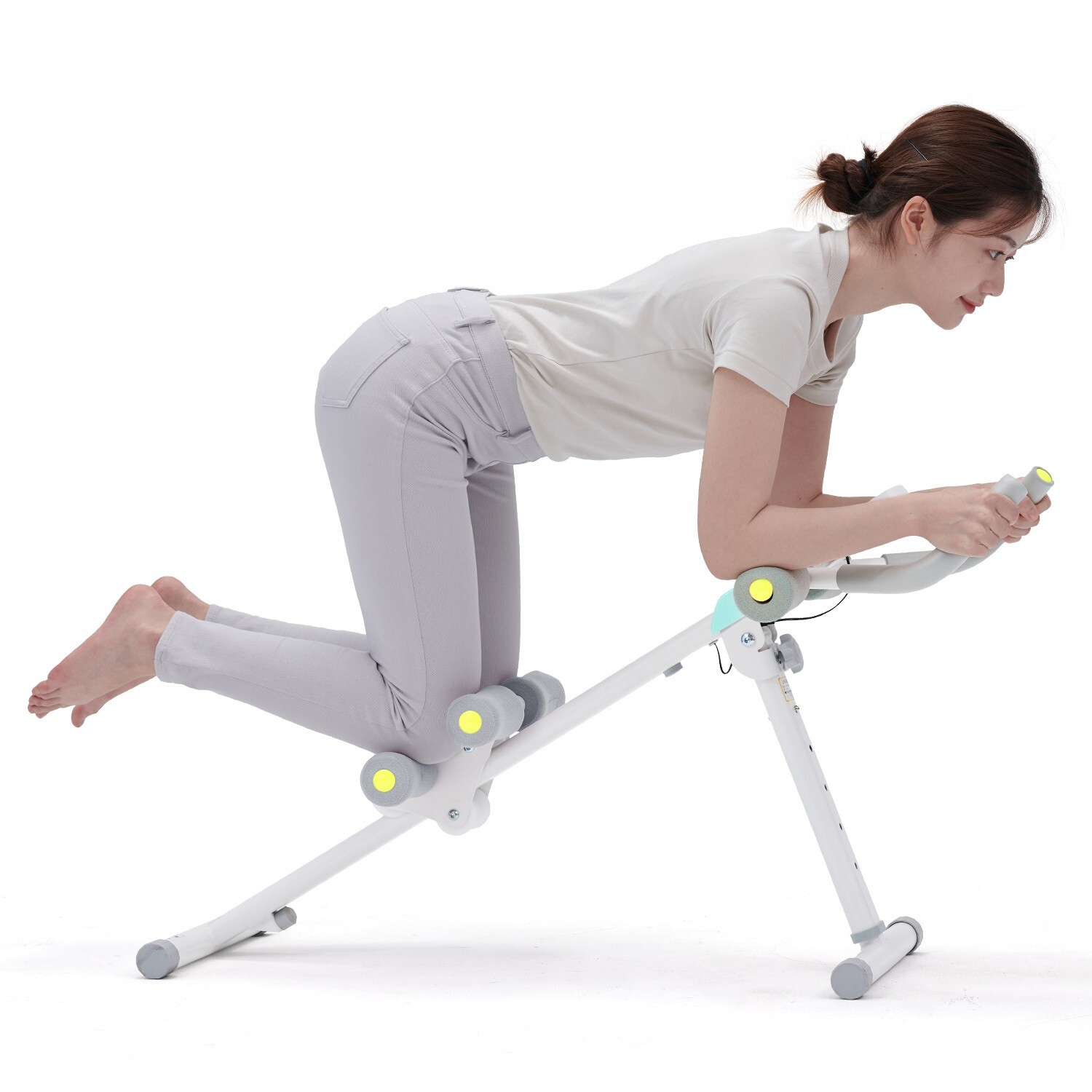Green Abdominal Trainer Abs Crunch Shaper Core Abdominal Abs Trainer