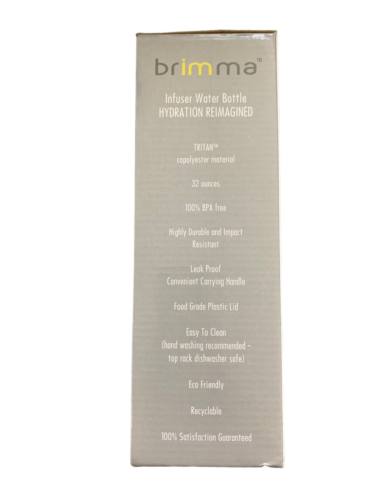 Brimma Infuser Water Bottle Hydration Reimagined