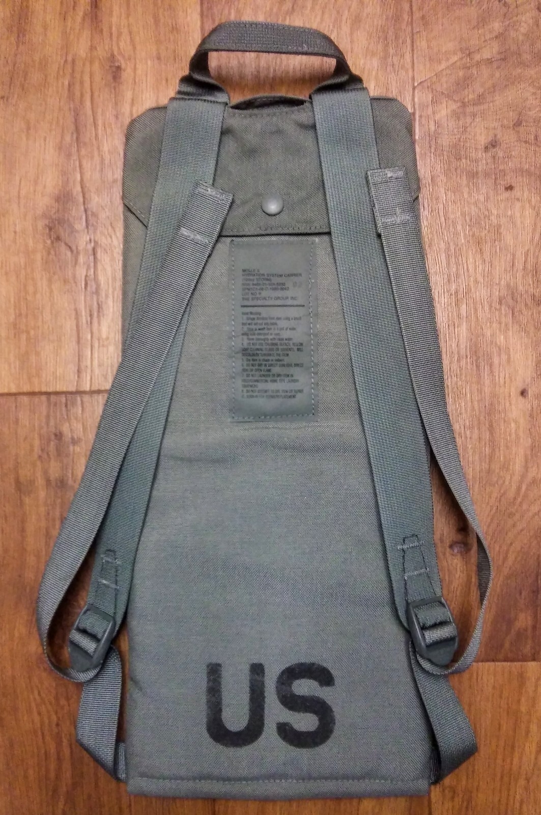 ACU MOLLE Hydration Carrier 3L System 100 oz, NO BLADDER, CIF Issue