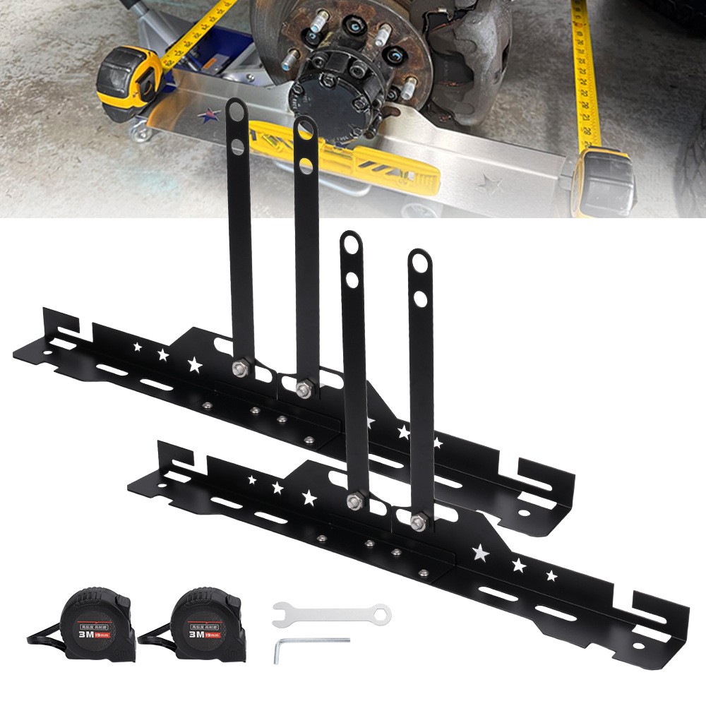 Car Alignment Tool Kit Heavy Duty Wheel Leveler & Aligner Tire Maintenance