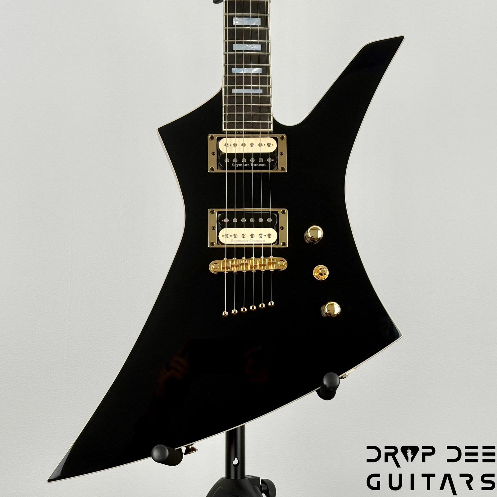 Jackson USA Custom Shop Special Edition Kelly Electric Guitar w/ Case - Black &