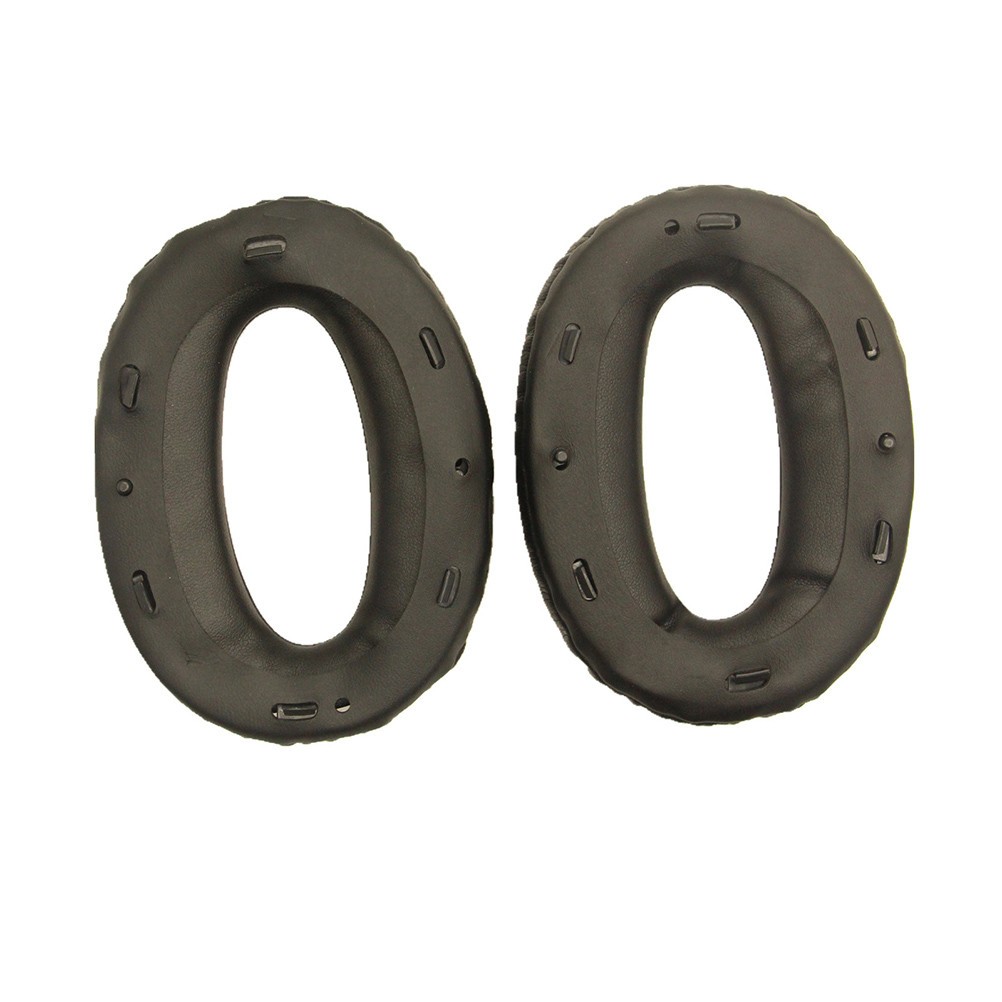 1 Pair Replacement Ear Pads Cushion Durable Reusable Black Headphone Accessories