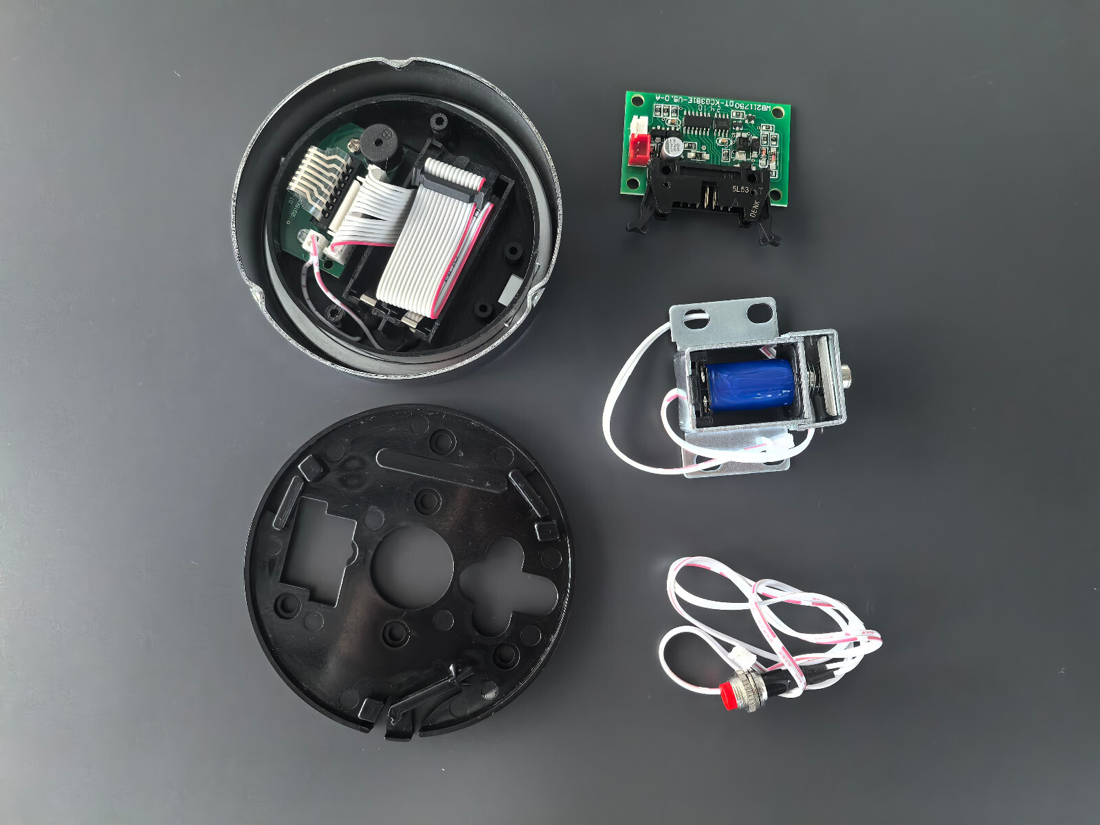 Gun Safe Lock Replacement Black Keypad with Solenoid Lock Safe Electronic Lock