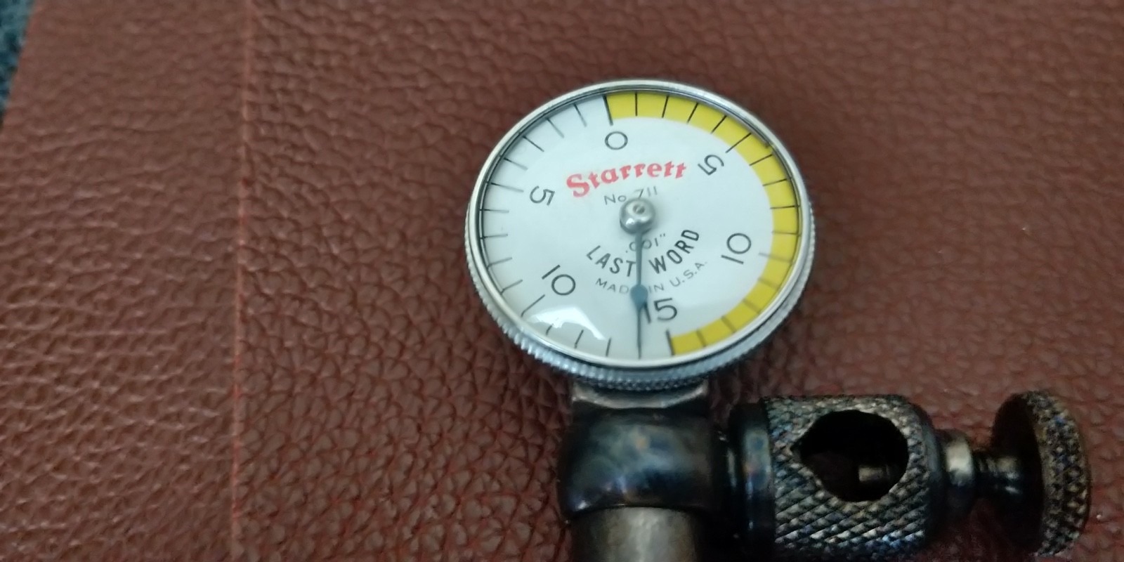 Starrett 711GCSZ Dial Test Indicator "Last Word" FULL SET IN MINT CONDITION