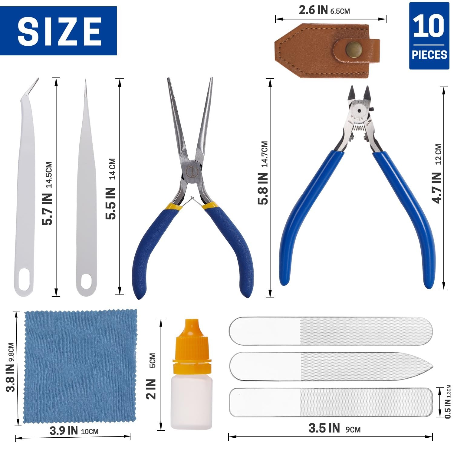 10 Pcs Gundam Model Tools Kit, Hobby Model Building Tool Kit Model Kit Tools ...