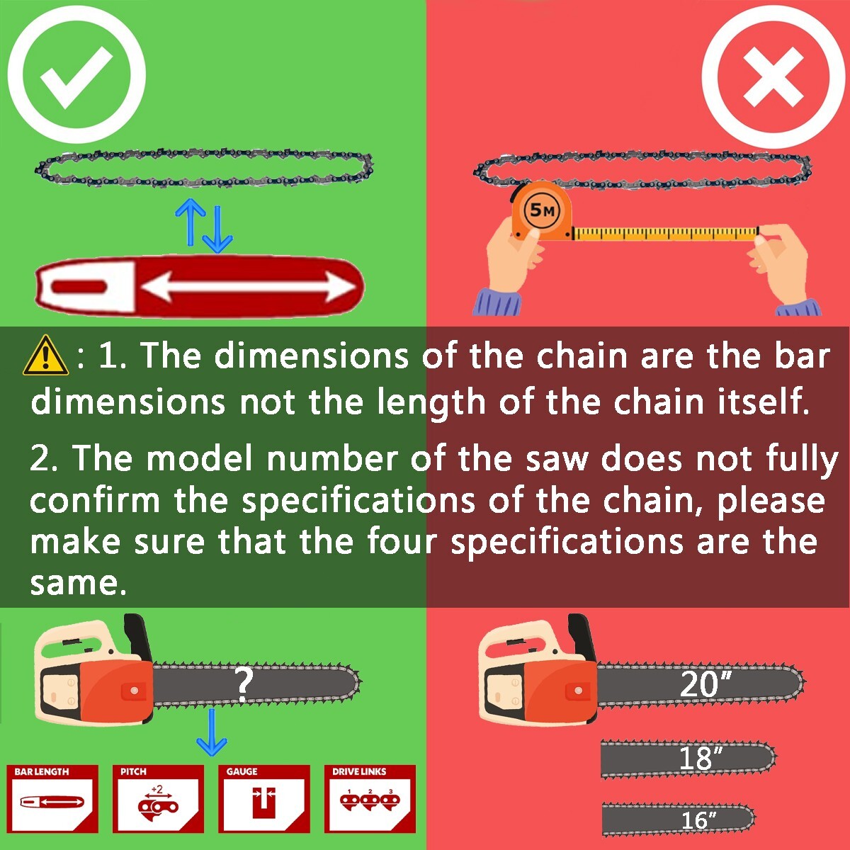 3PACK 12" Chainsaw Chain For KOBALT 24V Model KCS 1224A-03 3/8"LP .043" 45DL
