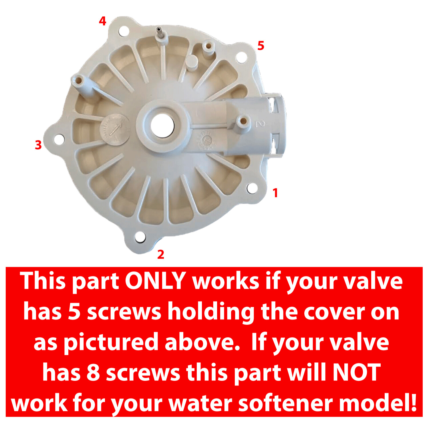 GE WS60X10004 - Softener Clip for 3/4" Systems