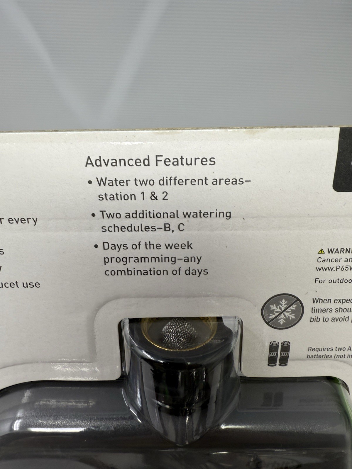 The NEW Orbit Advanced Hose Faucet Timer Programmable 2-Outlet 56544-03 rD