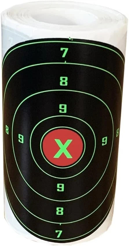 Splatter Shooting Targets 4 Inch Reactive Paper 200pcs, 200 / Roll