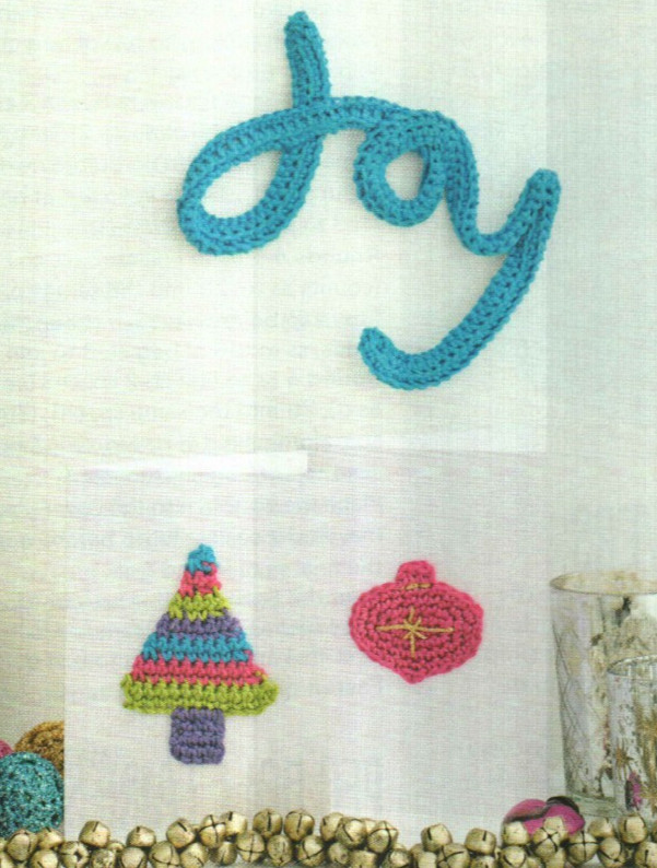 MERRY & BRIGHT THREE WISE MEN & ORNAMENTS CHRISTMAS CROCHET PATTERN INSTRUCTIONS