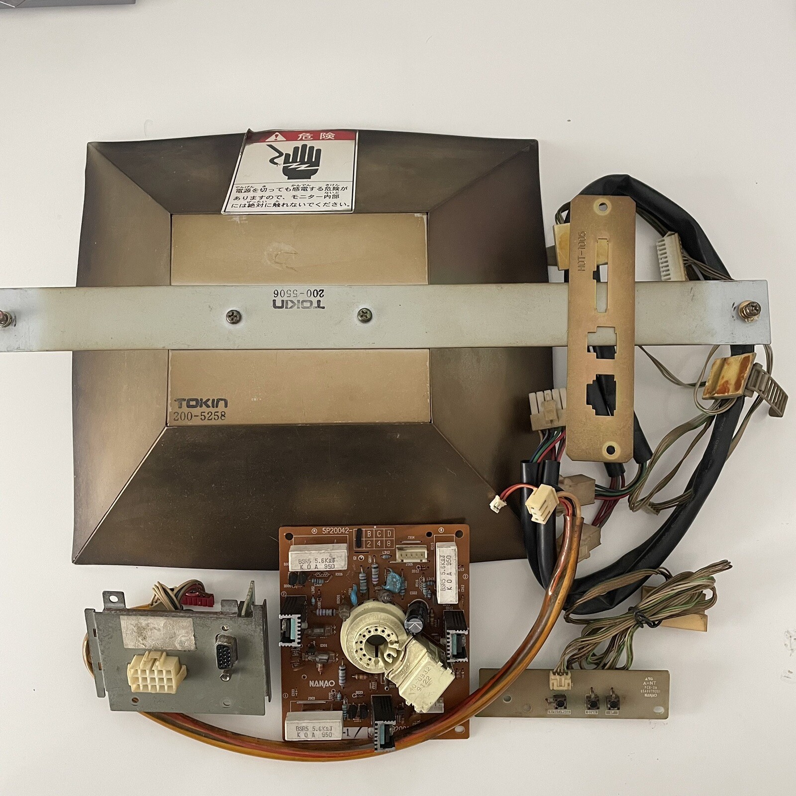 Sega Blast City Nanao Neck Board, VGA Port , Remoto Control, Parts - 🚫📦🇺🇸