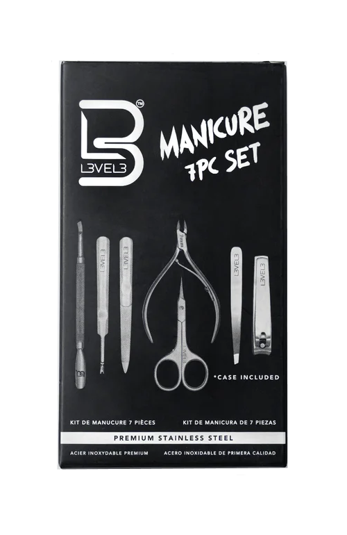 L3VEL3 Stainless Steel Manicure Set