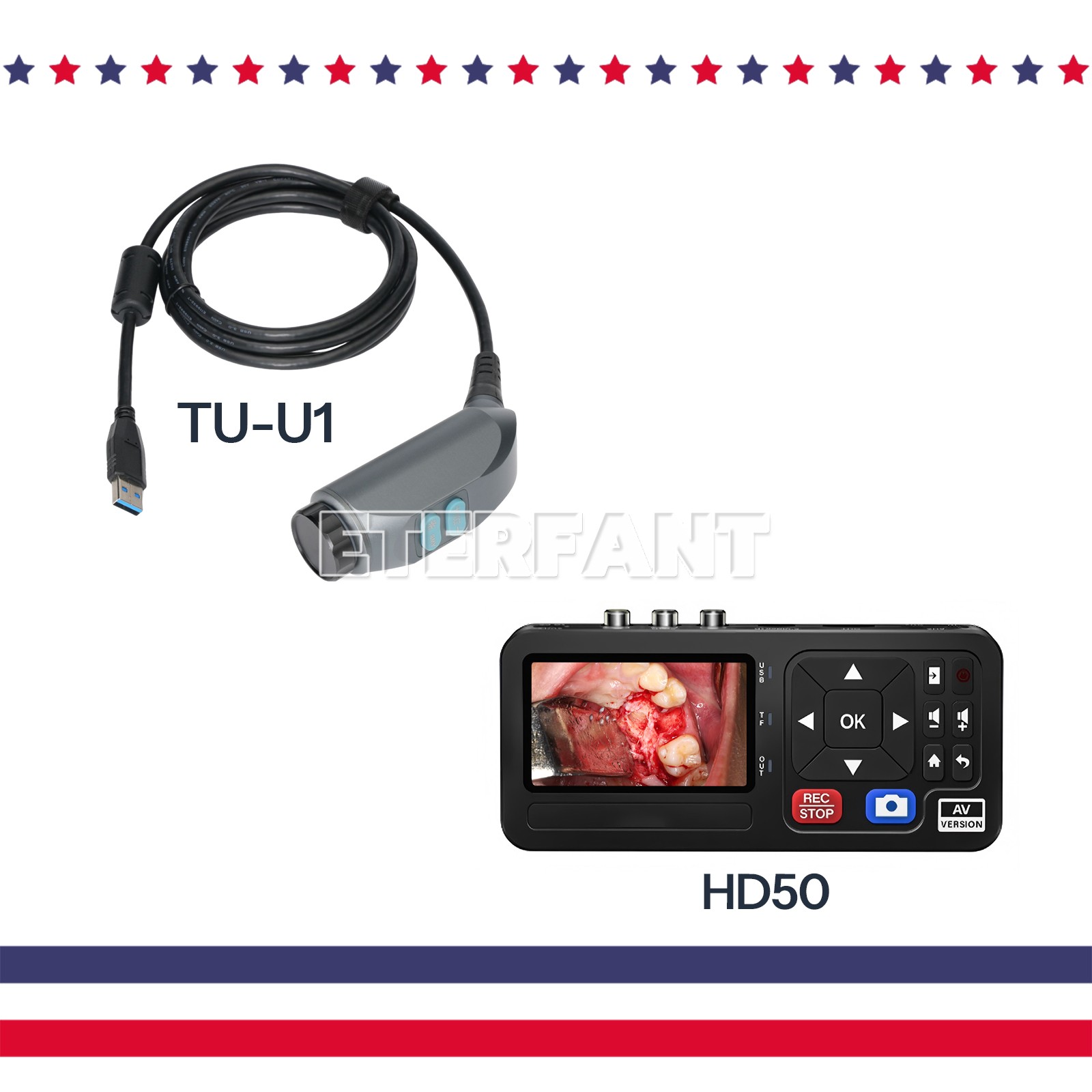 1080p Full HD ENT Endoscopy Laparoscopic Camera/HD50 Medical Surgical Recorder