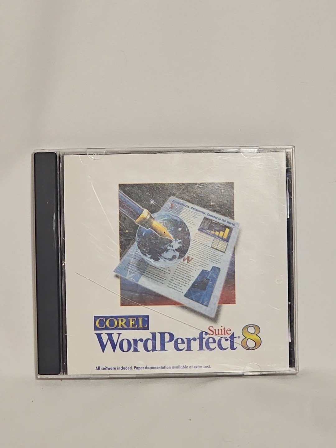 Corel Word Perfect Suite 8 (CD-ROM, 1997) w/ Maximizing Guide