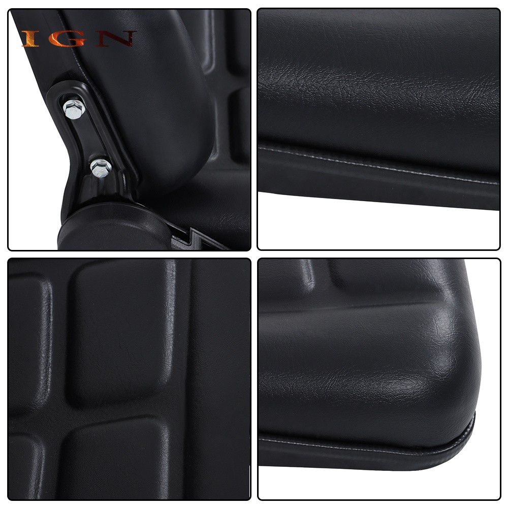 Universal Tractor Forklift Seat Waterproof Adjustable Fold Down Forklift Seat