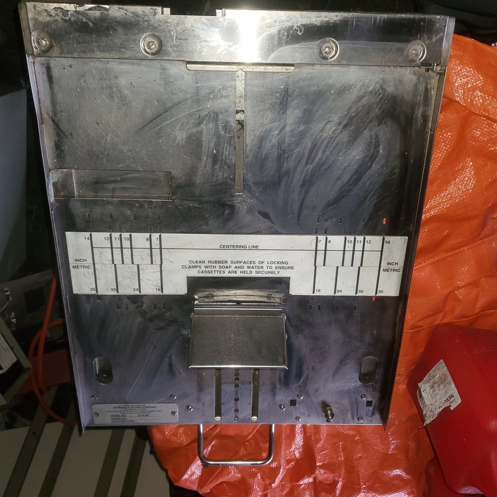 GE 2176788 Cassette Sensing Tray
