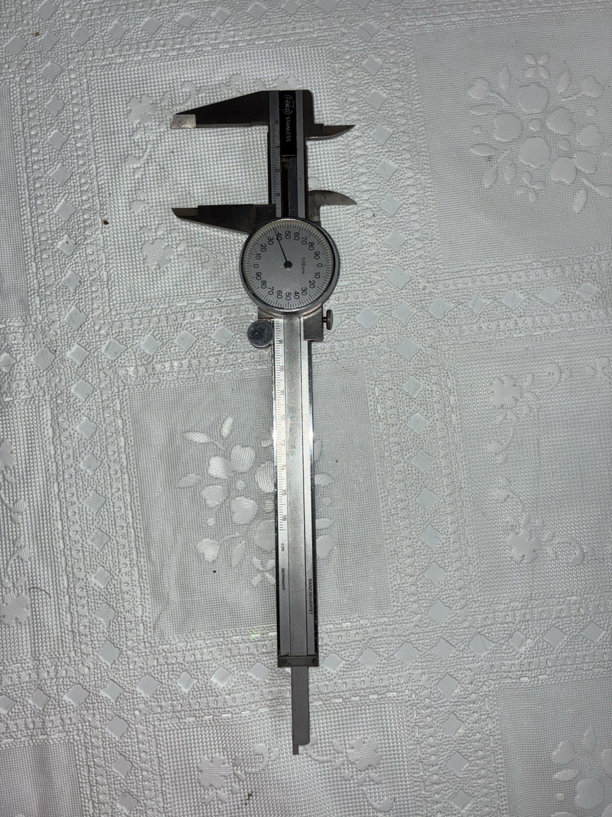 Helios Dial Caliper Silver Face, 5" - VINTAGE