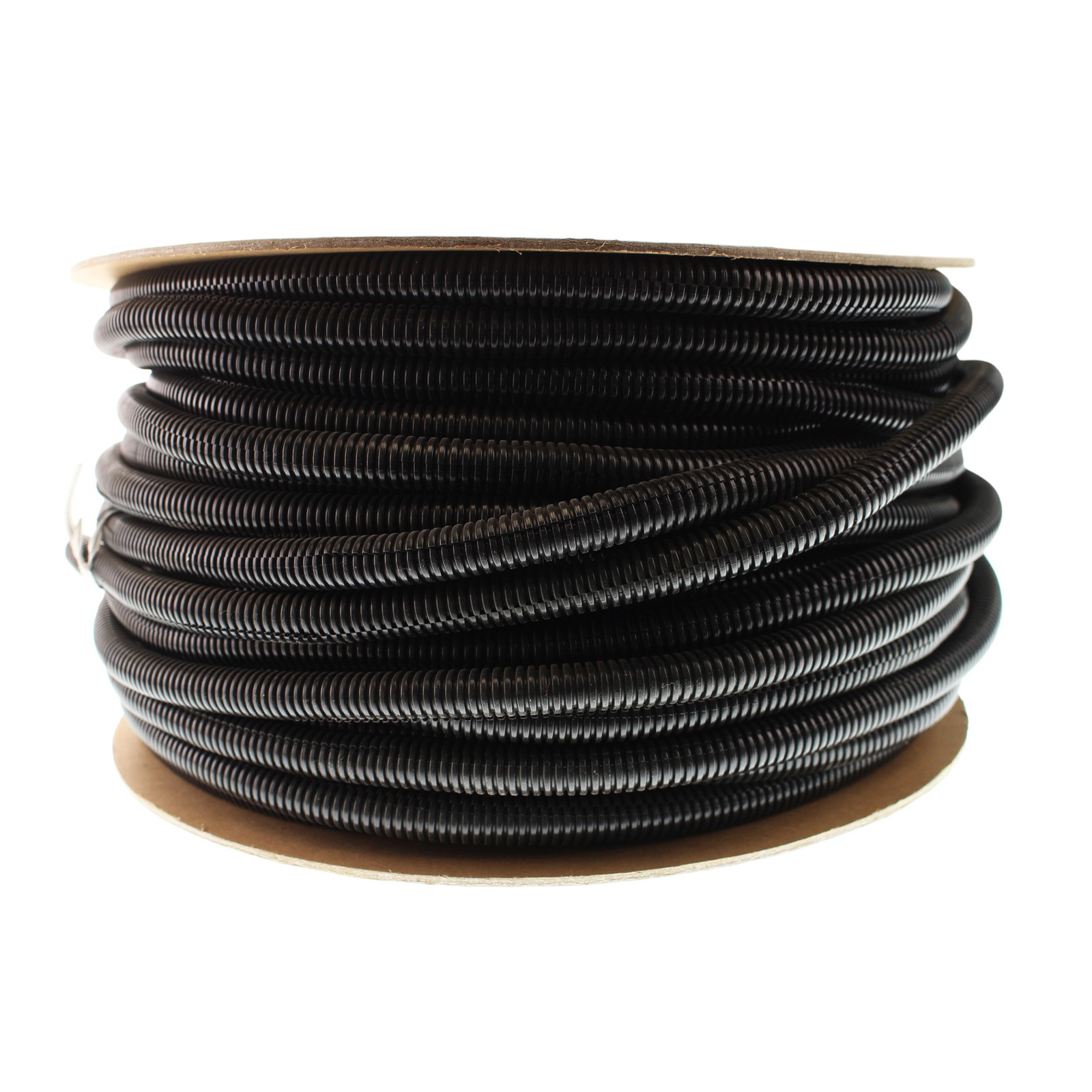 ADANAC 38-200BL FLEXIBLE SPLIT TUBING, 3/8-INCH X 200-FEET, BLACK