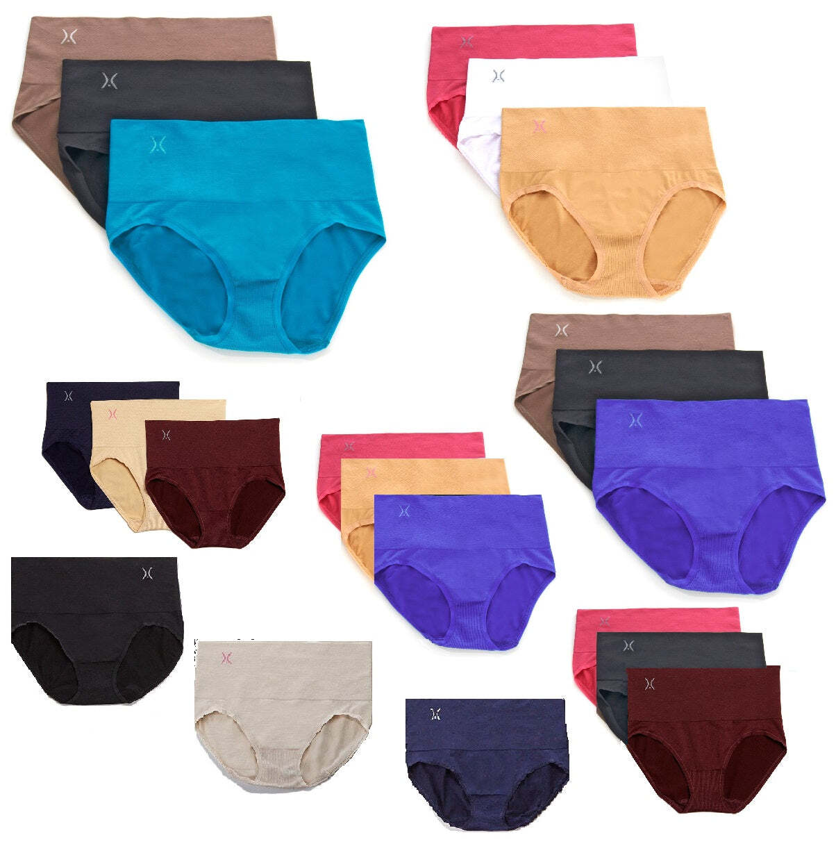 Yummie by Heather Thomson 3 Pack Shaping Briefie 229346-346089-E