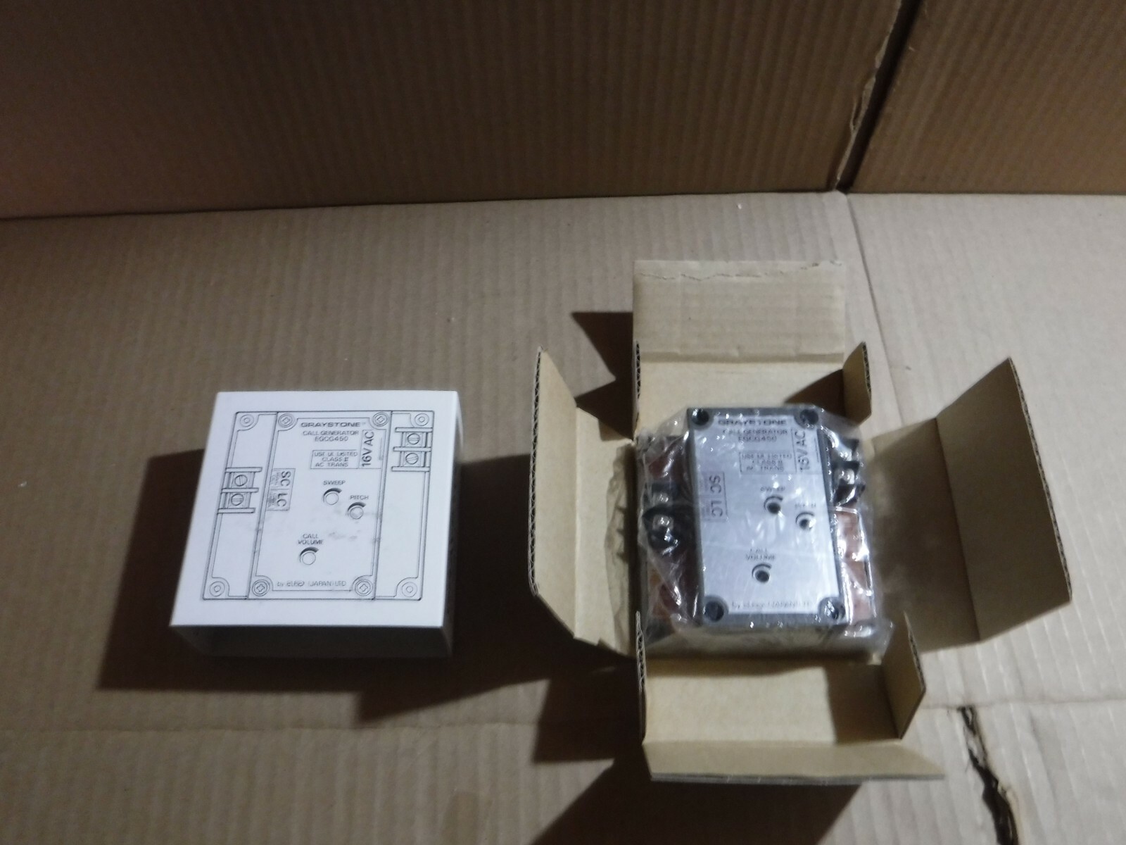 NEW ELBEX GRAYSTONE MODEL EGCG450 CALL GENERATOR