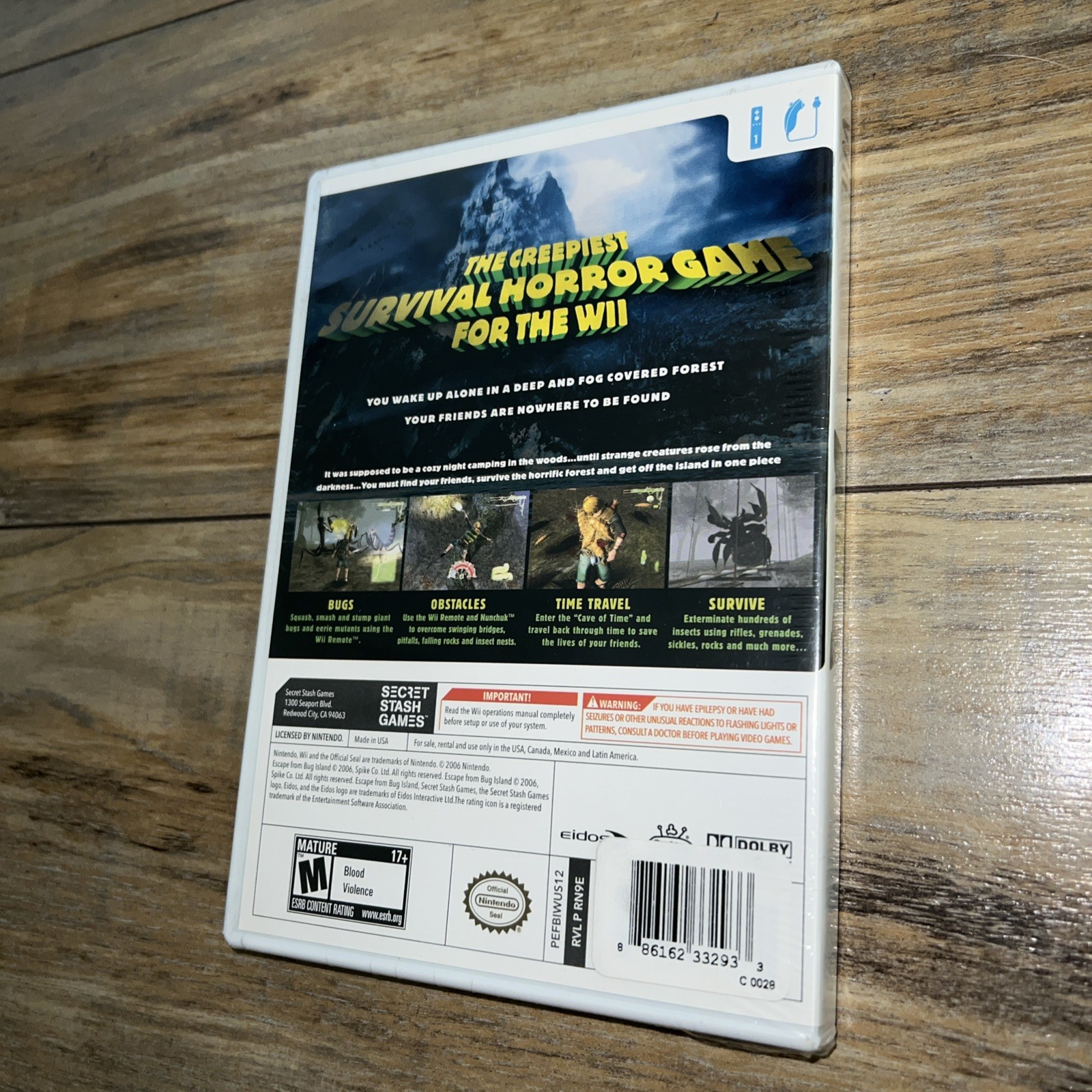 Wii - Escape From Bug Island *new*