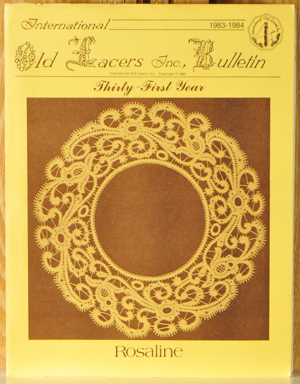International Old Lacers Inc., Bulletin, Bound bulletins (12 issues) for 1983-84
