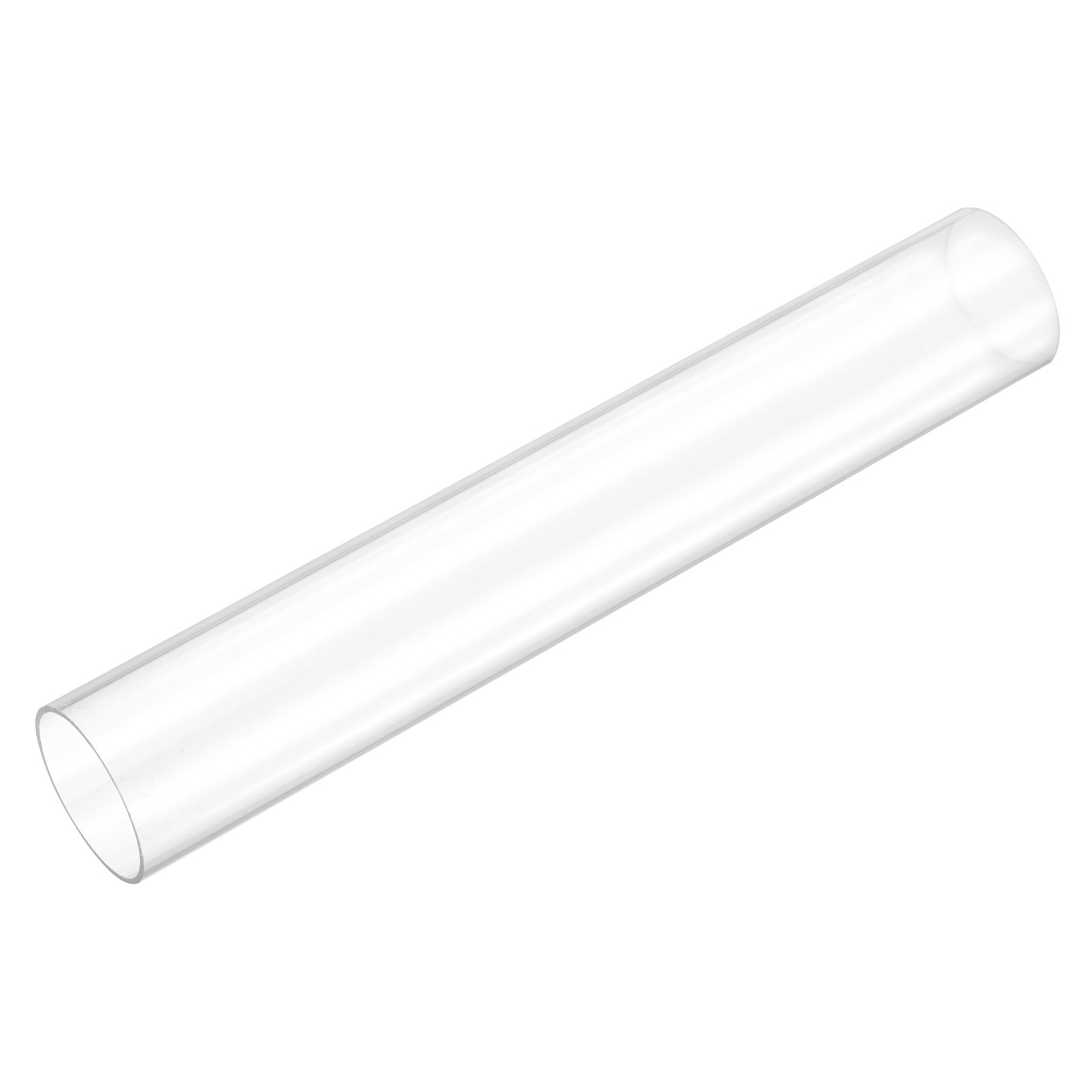Rigid Round Clear Tubing 23mm ID x 25mm OD x 150mm Length Plastic Tube
