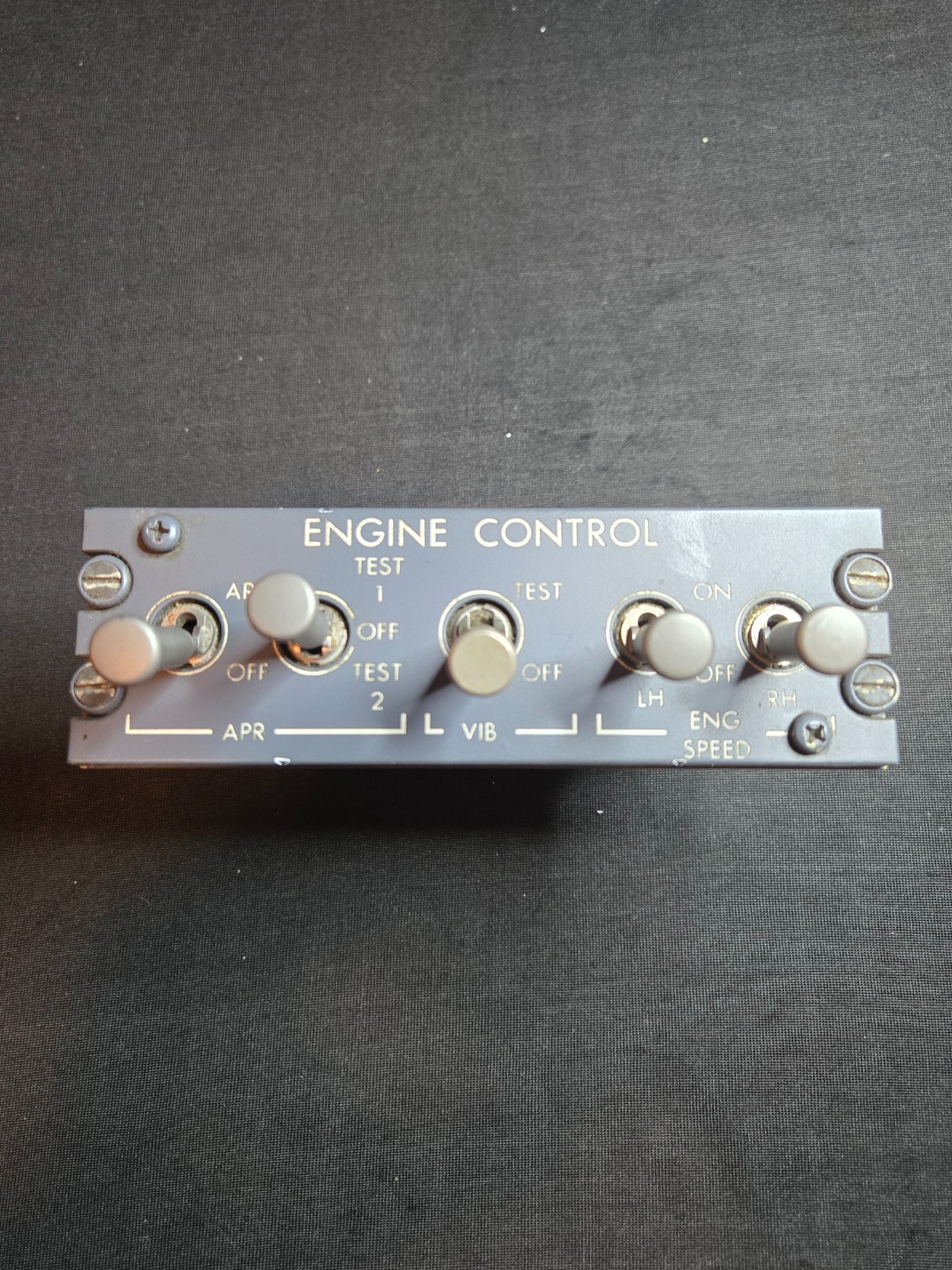 CRJ-200 PANEL ASSY, ENGINE CONTROL panel PN 601R51301