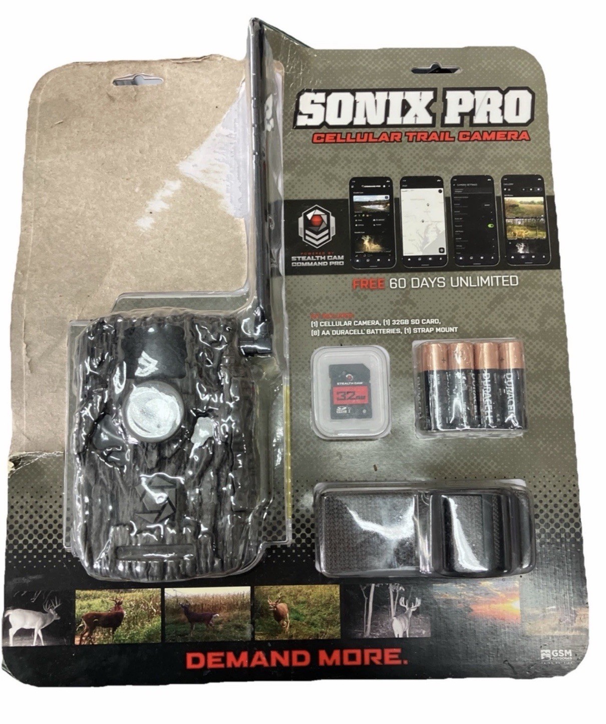 Stealth Cam Sonix Pro Cellular 30MP Digital Trail Camera - STC-SXPWC NIB!