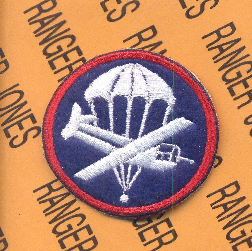 US Army Airborne Parachute Glider Waco Officer Hat patch #78