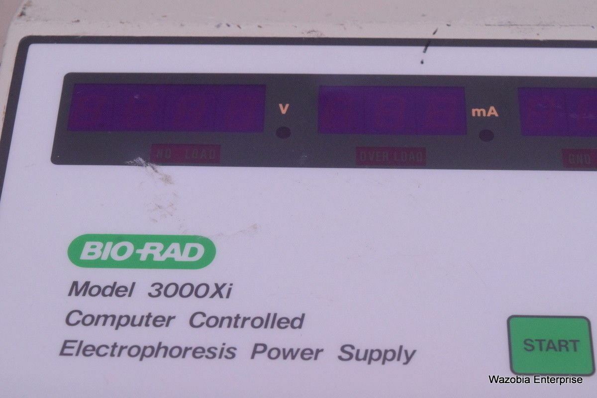 BIO-RAD COMPUTER CONTROLLED ELECTROPHORESIS MODEL 3000XI
