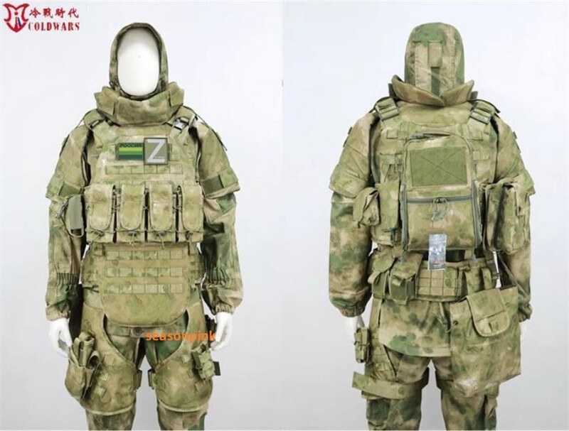 Replica Russian Special Forces Vest Body Armor MOLLE Tactical Vest MOX Set Lot