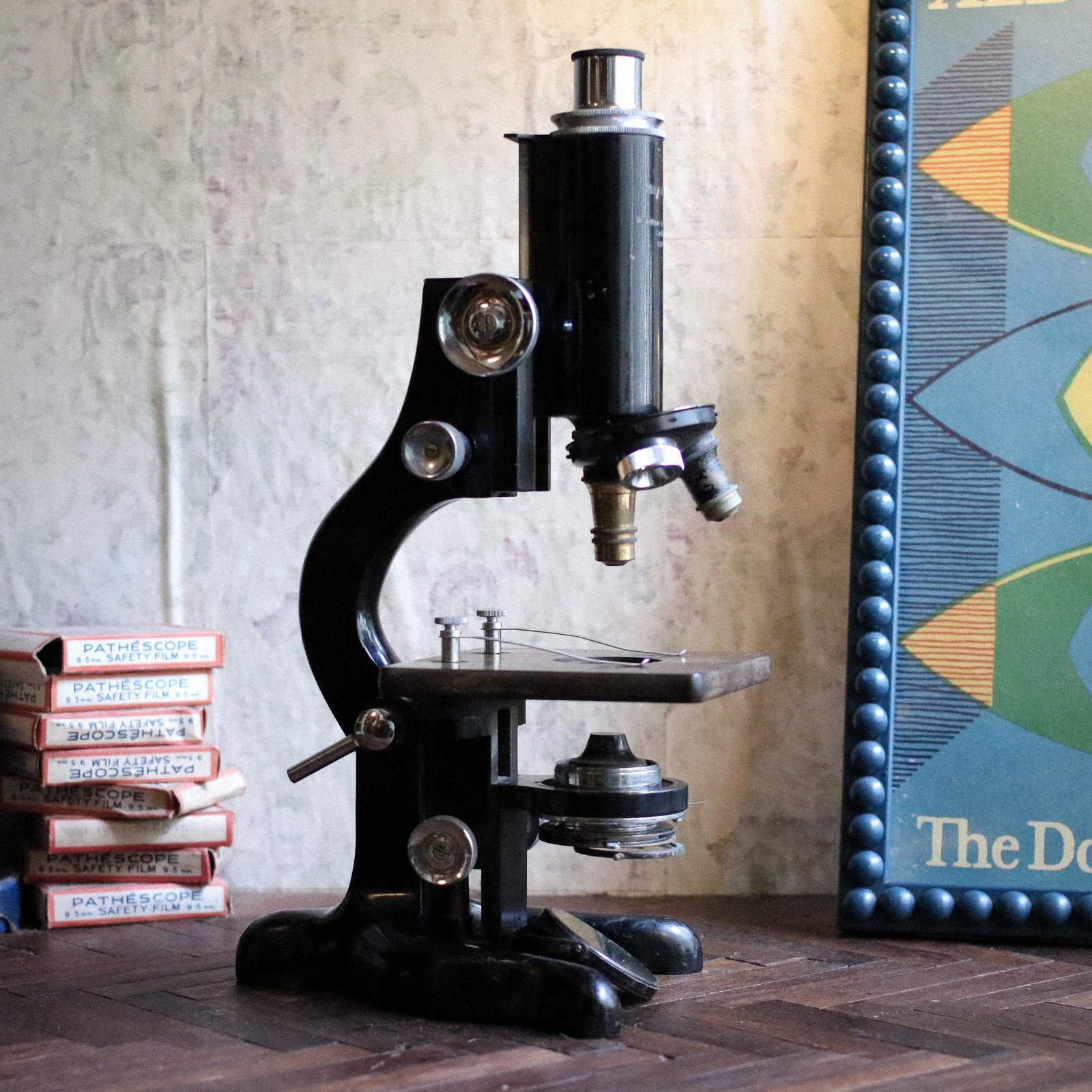 Vintage W. Watson & Sons Service Microscope - London Scientific Instrument - Wo
