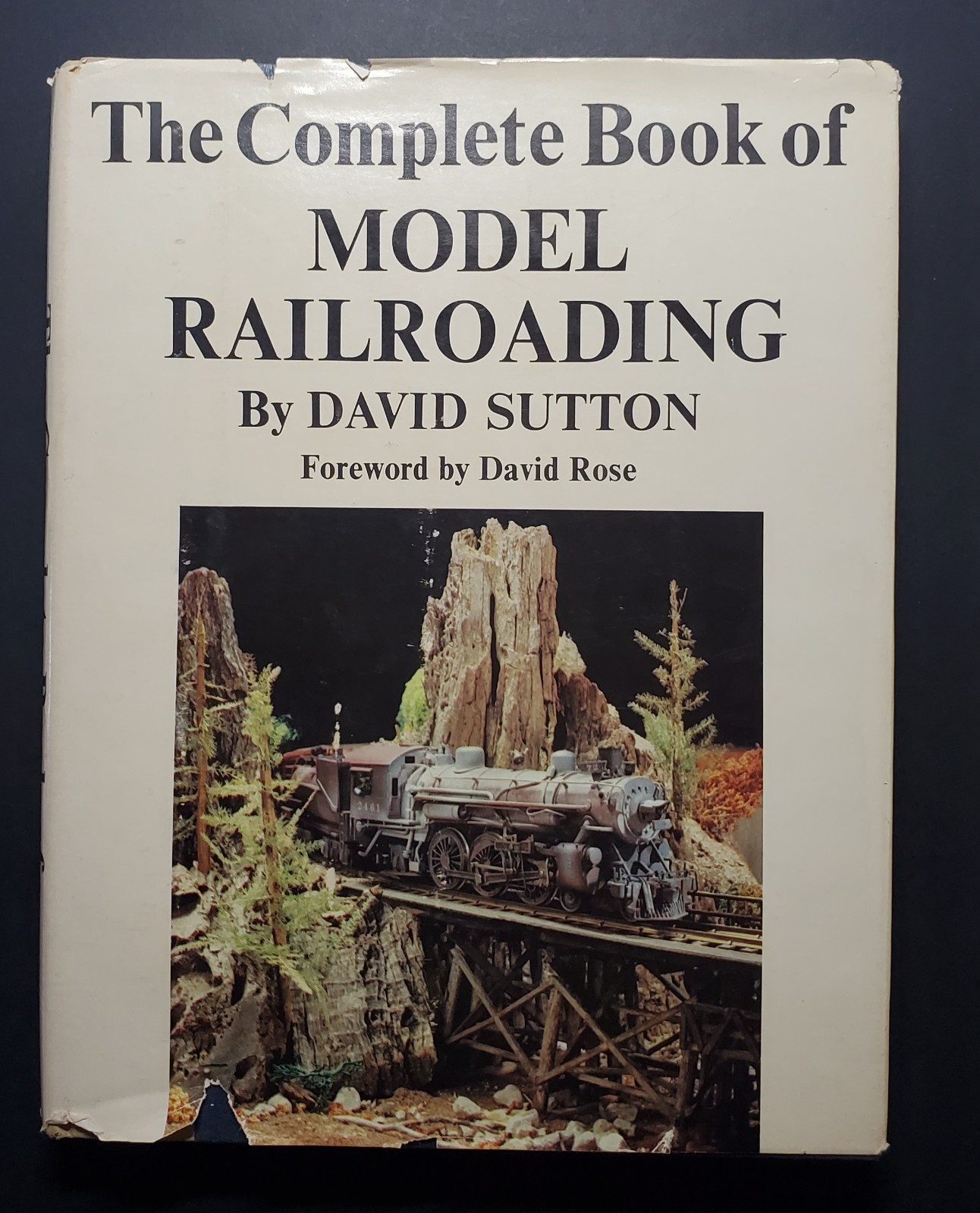 The Complete Book of Model Railroading by David Sutton (1964 Vintage HC w/DJ)