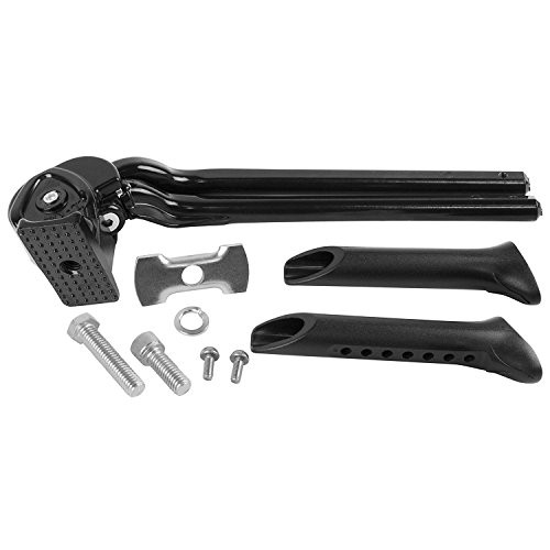 Bike Kickstand, Center Mount Bicycle Stand - Length Adjustable, Foldable