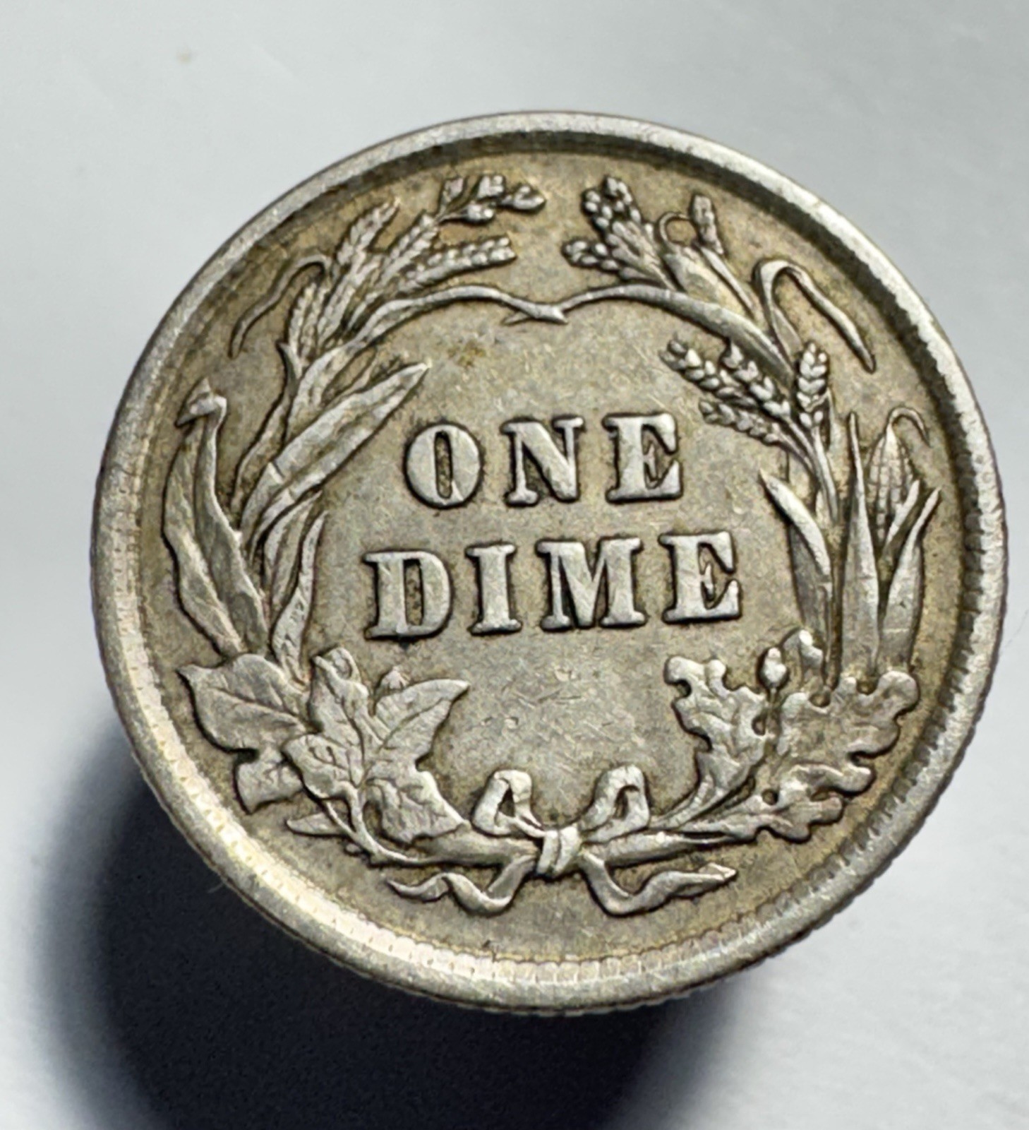 1914-P Barber Silver Dime -1360