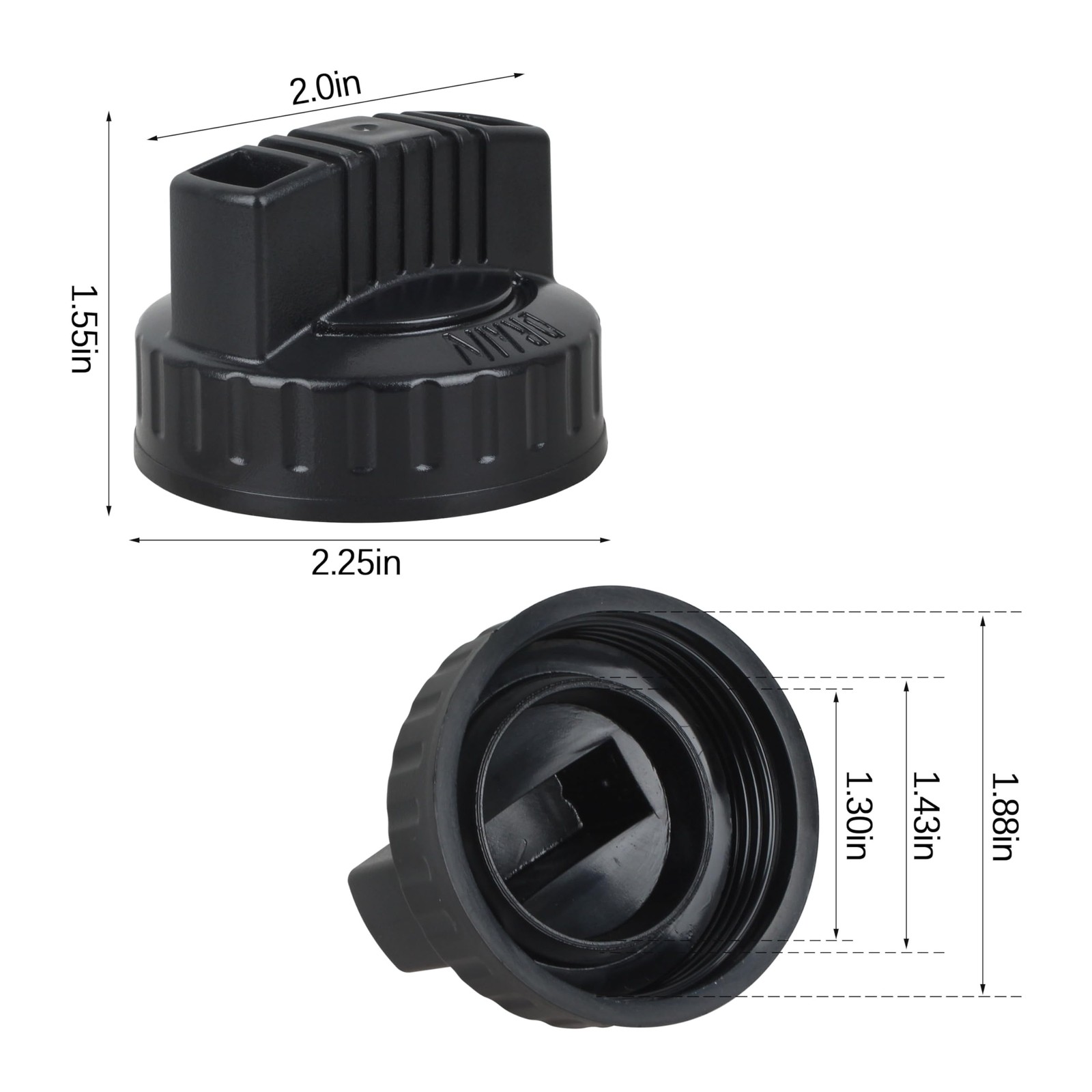 47922 Drain Cap for Ridgid Shop Vac Vacuums, Craftsman Vac Shop Vacuum,Wet Dr...