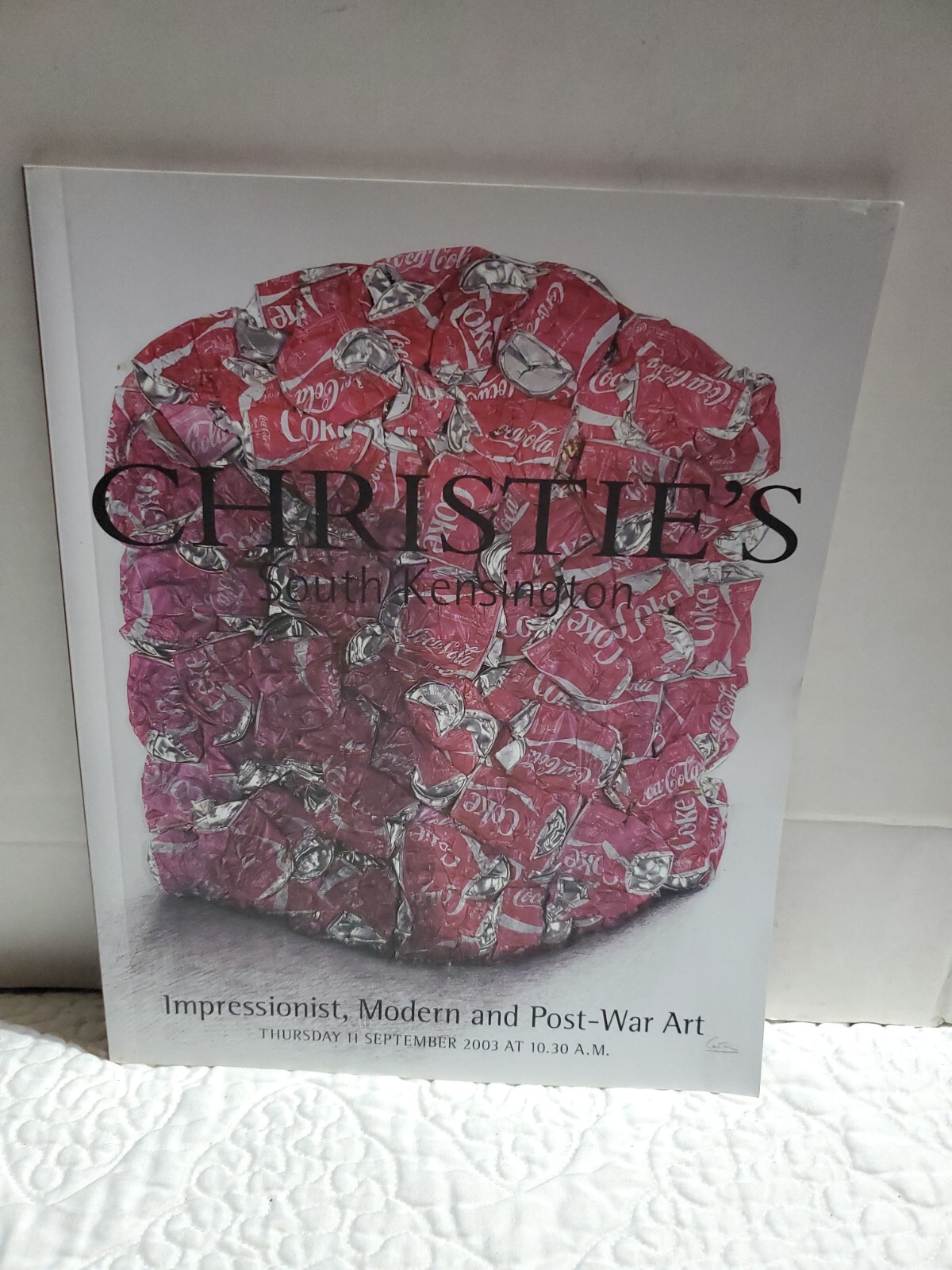 2003 Christie's South Kensington Impressionist, Modern & Post-War Art Catalog