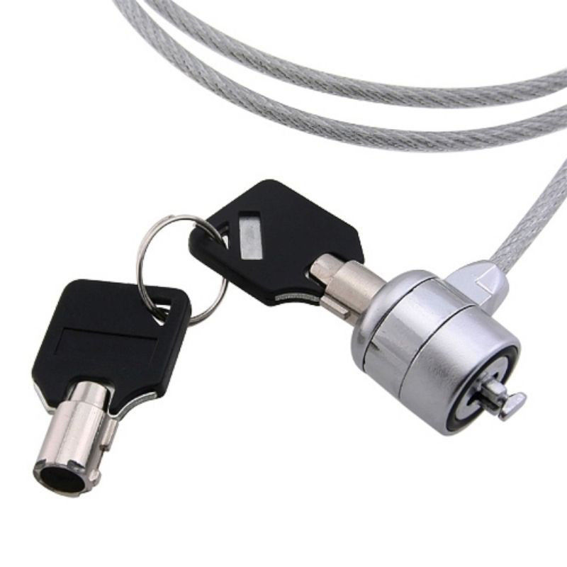 New Notebook Laptop Computer Lock Security Security Lock Cable Chain With Keys