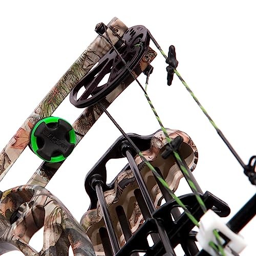 Broadband Dampener for Split Limb Compound Bows Black
