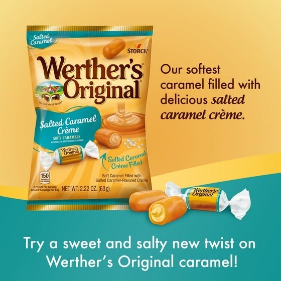 Werther's Original Hard Caramel Candy, 30 oz