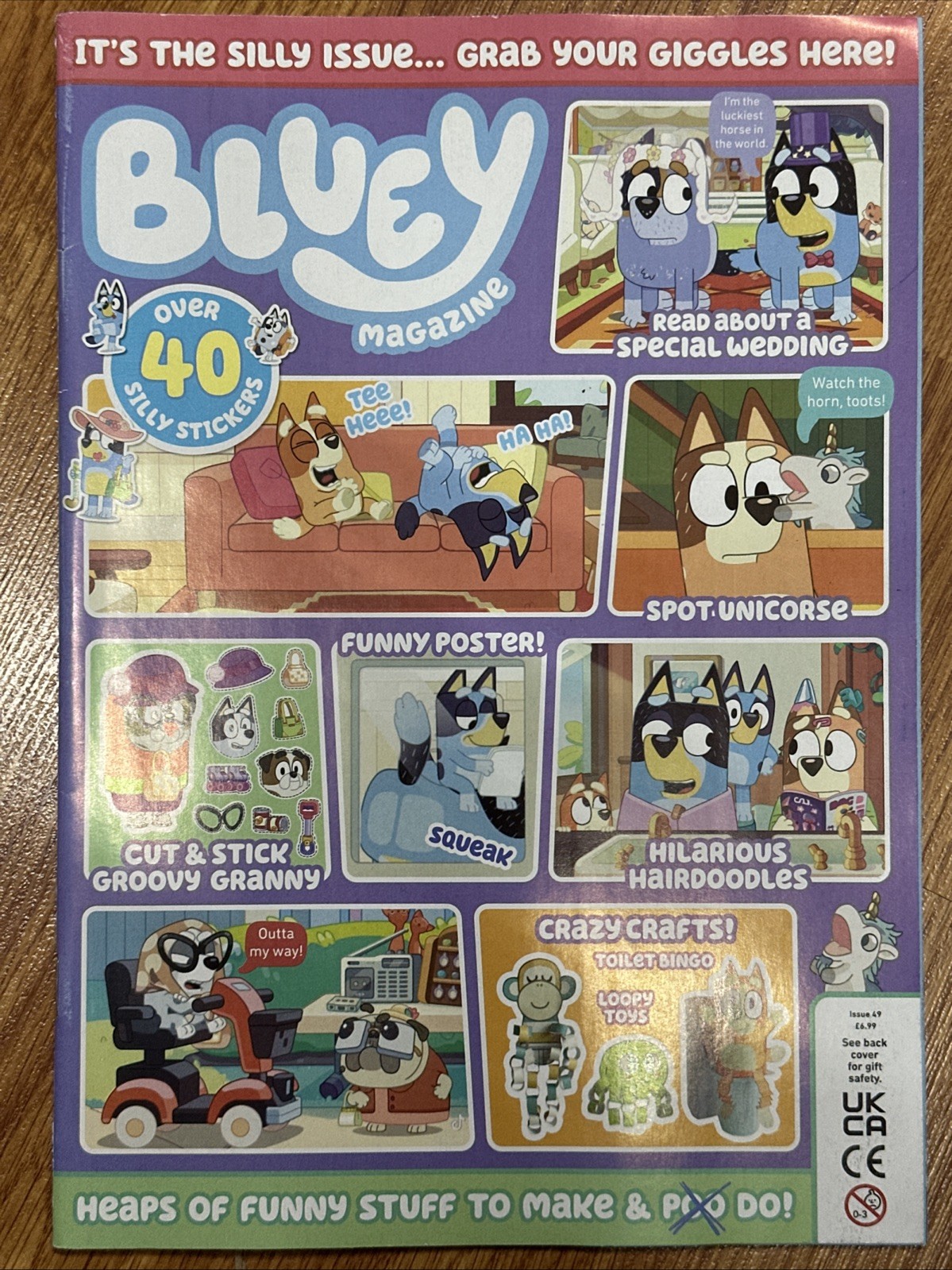 Bluey Activity Magazine Issue 49 - 2026 The Silly Issue