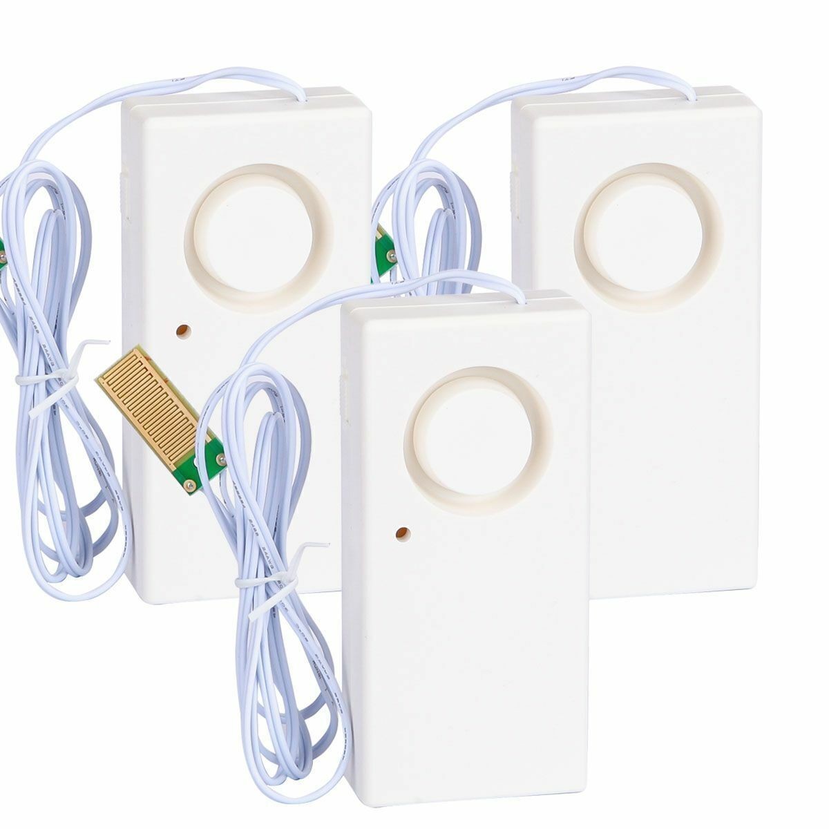 Water Leak Alarm Flood Level Overflow Detector Sensor Home Security Alert LOT