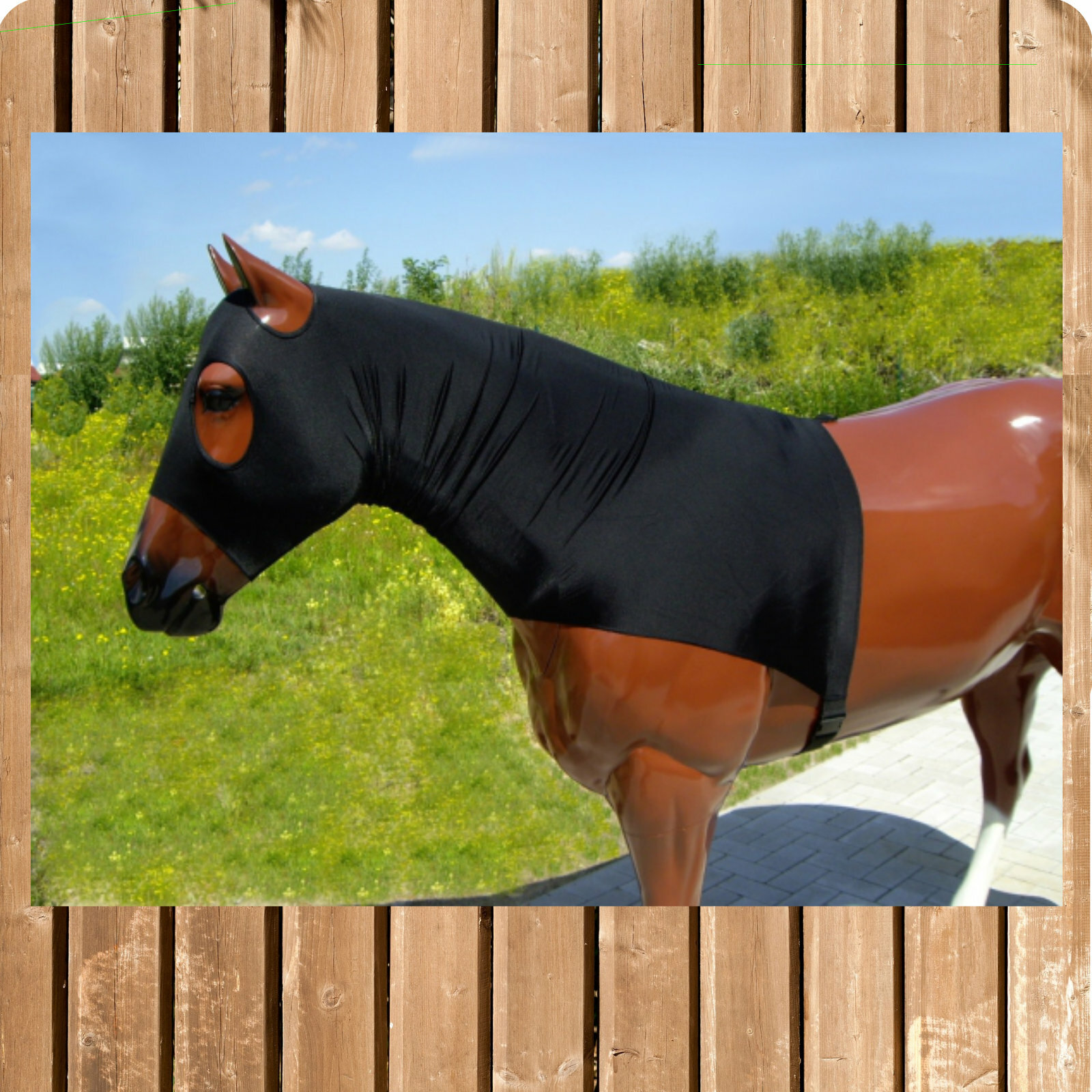 Stretch Hood, Hoody, Sleazy, Protection for Mane Shoulder