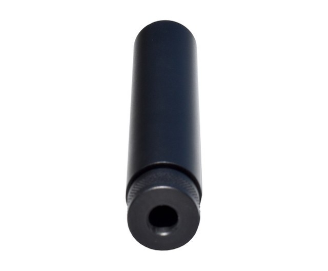 Black Color Aluminum 1/2x28 TPI Thread Muzzle Brake Compensator