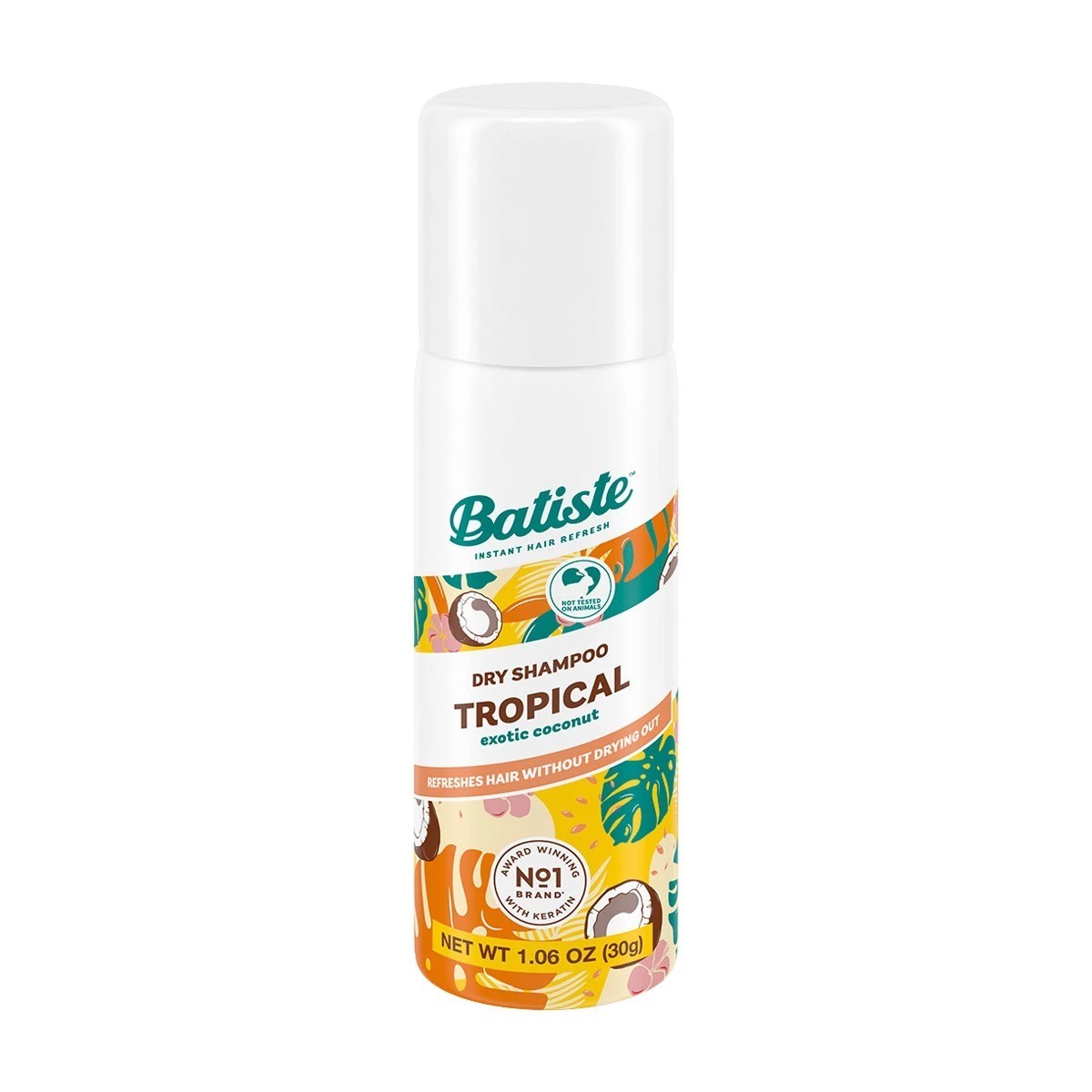 Batiste Mini Dry Shampoo - Tropical Fragrance 1.6 fl oz #87084