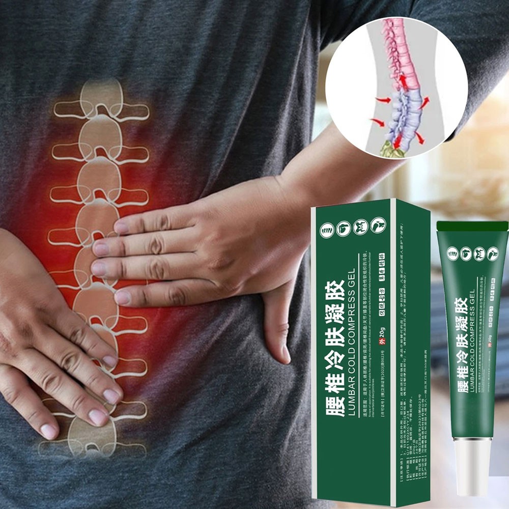 20g Lumbar Spine Cold Compress Gel Spine Joint Pain Reduces Ointment