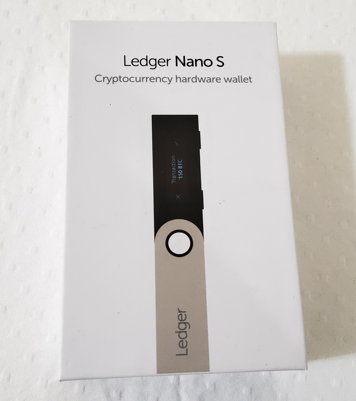 Ledger Nano S - Cryptocurrency Hardware Wallet New Open Box