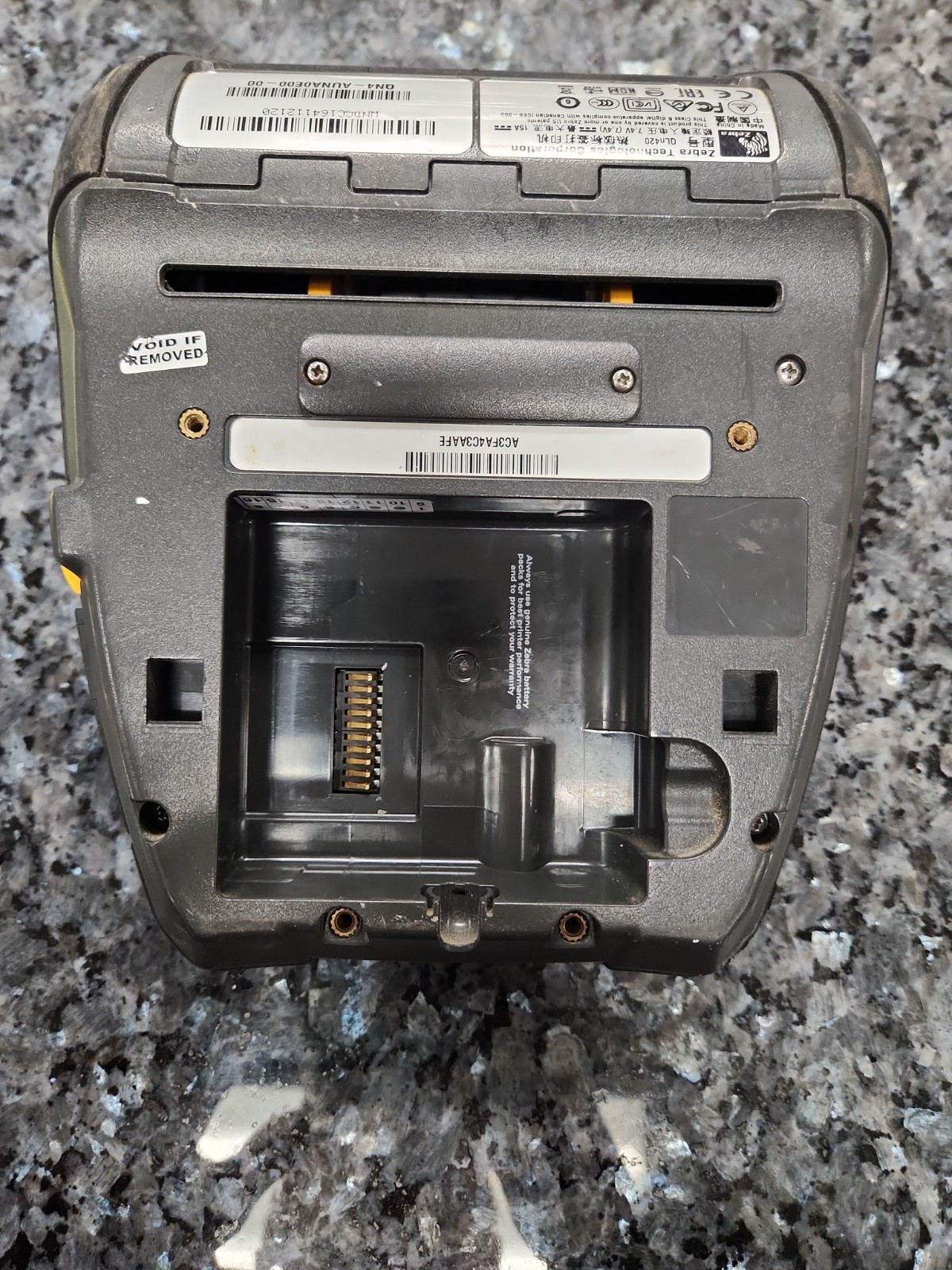 Zebra QLN420 Mobile Thermal Printer, For Parts